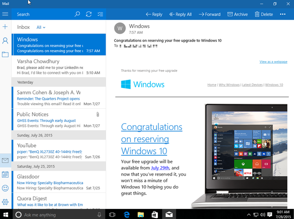 Windows 10 Core Apps